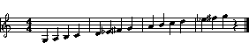 Harmonic Major 1st Position Notated